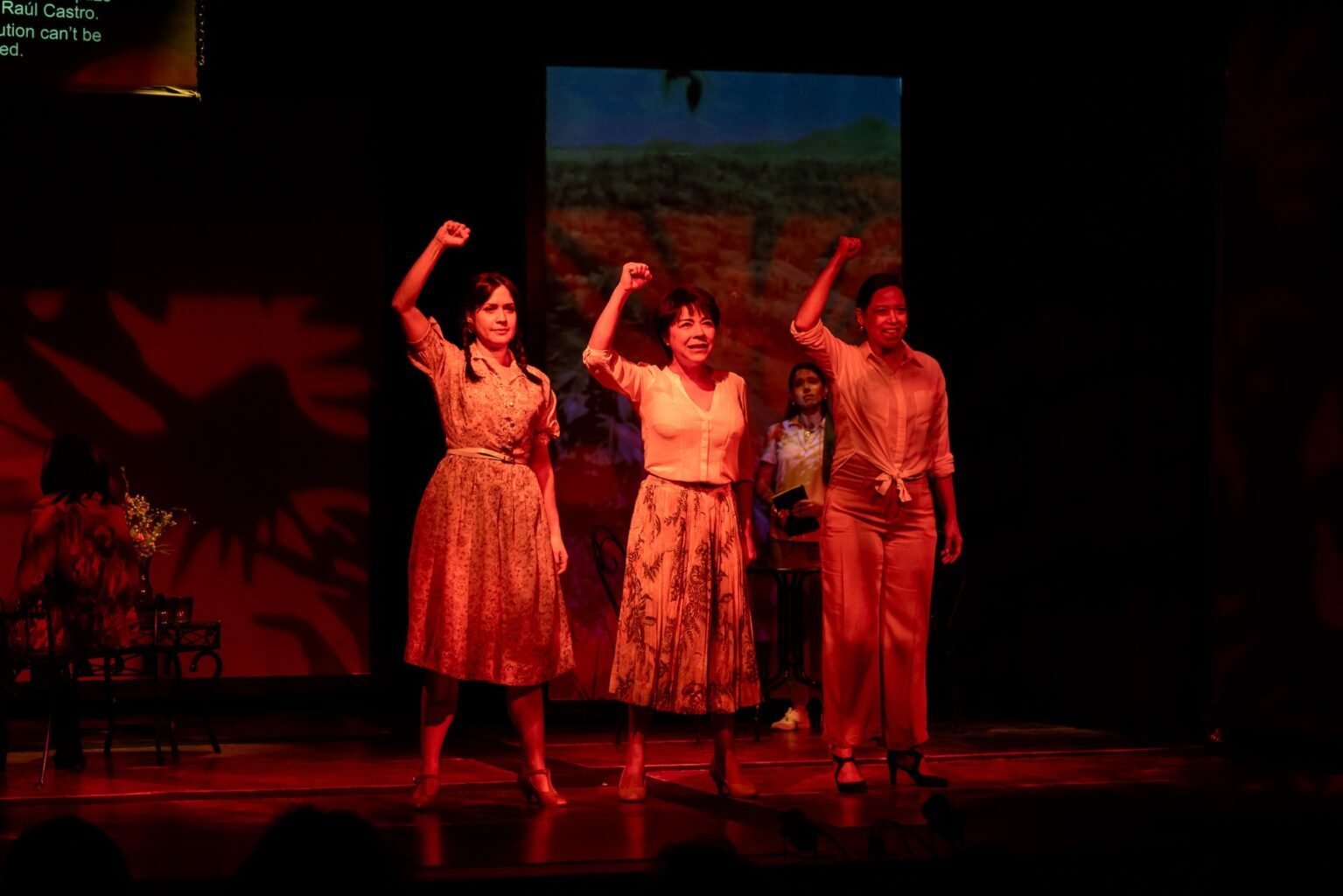 Gredivel Vasquez in En el tiempo de las mariposas (In the Time of the Butterflies) at Repertorio Español, New York
